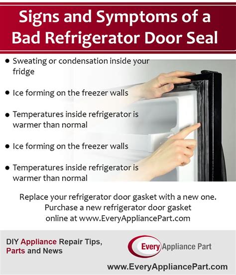 How To Replace And Repair A Refrigerator Door Seal Or Gasket Door