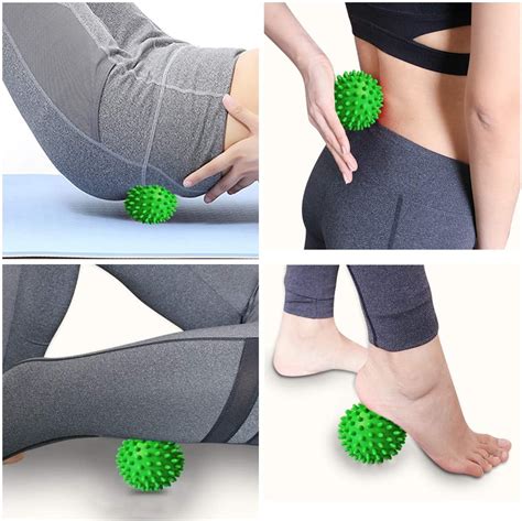 Spiky Massage Balls Soft Firm Set Of 2 Massage Hand Tools Therapists Choice®