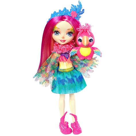 Mattel Enchantimals Peeki Parrot Doll Fnh22 Fjj21 Toys Shopgr