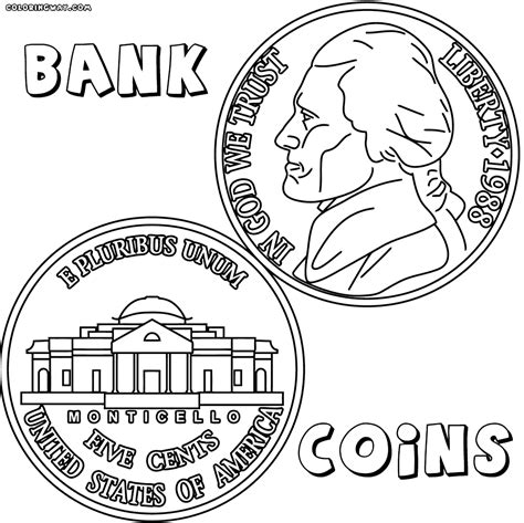 Bank Coloring Pages Coloring Pages To Download And Print