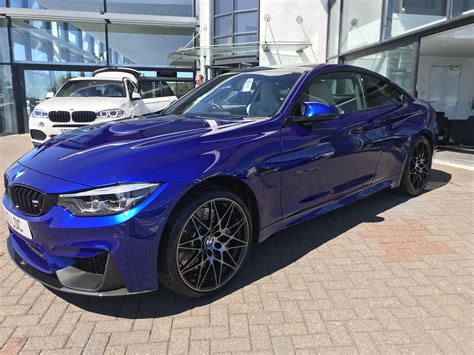Delivered This M4 Comp In San Marino Blue Complete With Mperformance