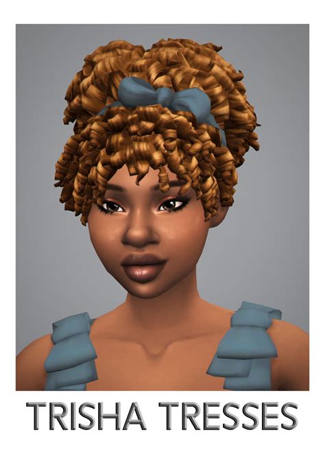 Savvysweet ♢ Trisha Sims Hair Sims 4 Sims 4 Custom Content