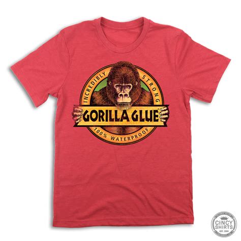 Gorilla Glue Full Color Logo Online Exclusive Cincy Shirts