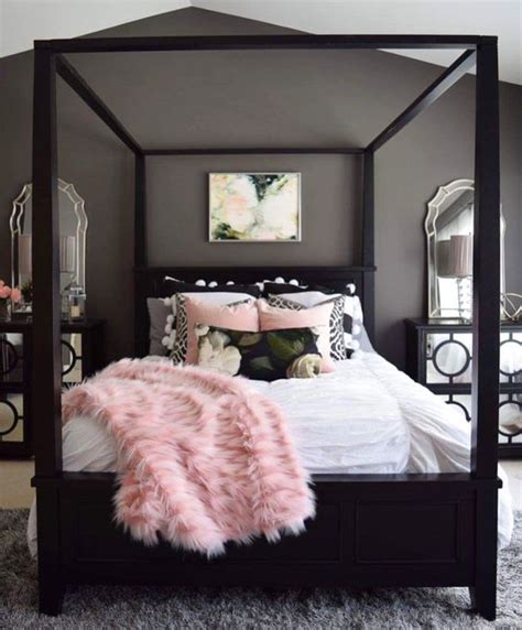 Pink White And Gray Bedroom 70 Gray Primary Bedroom Ideas Photos Home Stratosphere In This