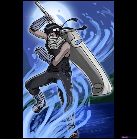 Also anbu itachi can be replaced by masked man, iruka or kurenai. How to Draw Zabuza, Step by Step, Naruto Characters, Anime ...