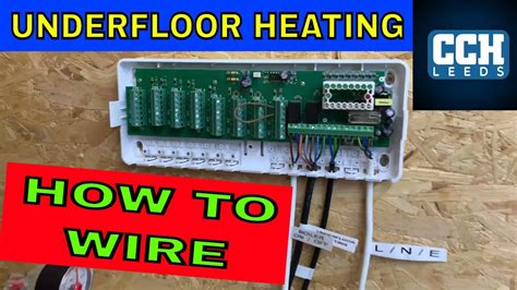 Lopro ® 10 is the original low profile retrofit underfloor heating system. Wiring Diagram For Wet Underfloor Heating - Wiring Diagram Schemas
