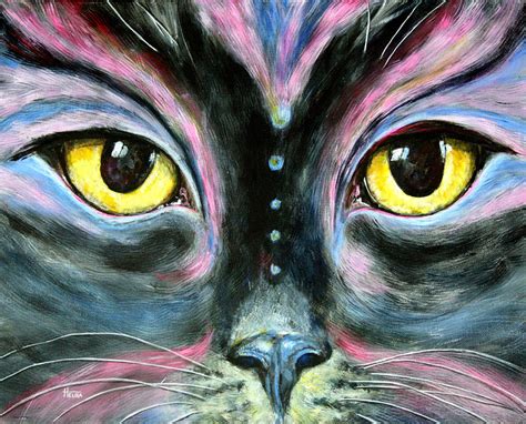 Easy Cat Painting At Explore Collection Of Easy