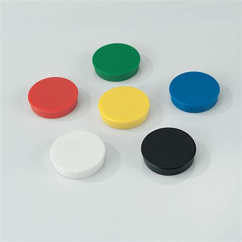 Coloured Magnets For Whiteboards Pack Of 10 P439151
