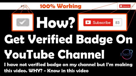 How To Get Verified Badge On Youtube Channel 100 Working 2016