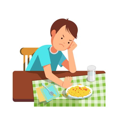 Boy Eating Breakfast Illustrations Royalty Free Vector Graphics And Clip