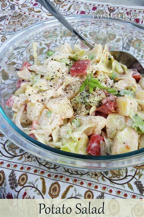 Get all the best tasty recipes in your inbox! Simple and Delicious Potato Salad | Costco Diva | Recipe ...