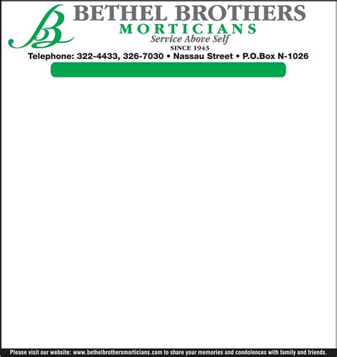 01122023 OBITUARIES by tribune242 - Issuu