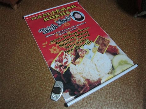 Banner 15x4 depan malaya food station. JDMdecals Garage: Bunting - Nasi Lemak Kukus Mak Nah ...