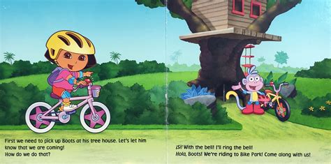 Dora The Explorer Dora Rides To Bike Park Lotus Community Library