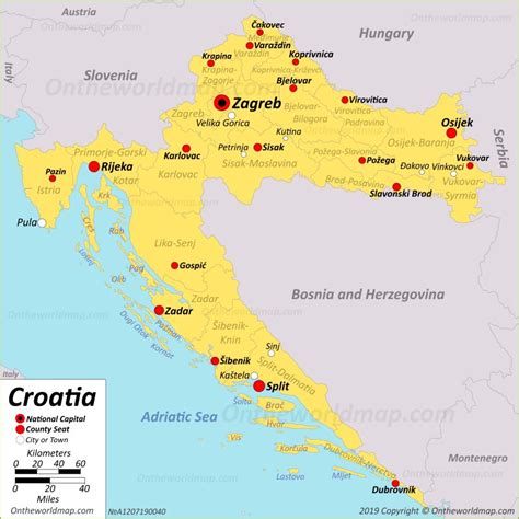 This clickable map of croatia gives an overall view of the major destinations. Croatia Maps | Maps of Croatia