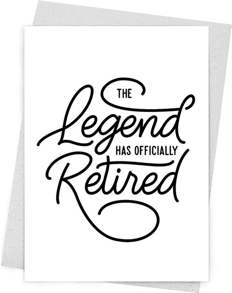 Large Funny Retirement Card Jumbo Farewell Card For