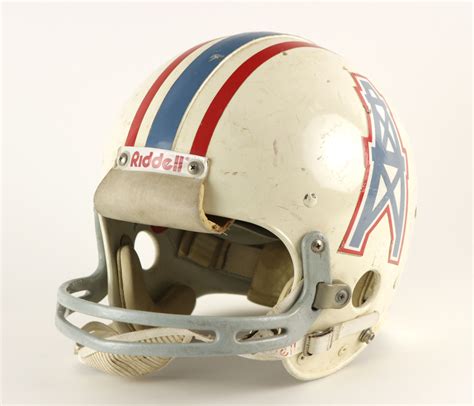 Lot Detail 1975 Houston Oilers Game Worn Suspension Helmet First