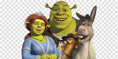 Shrek And Fiona And Donkey