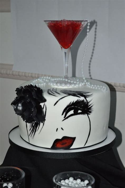 black and white martini cake elegant and classy martini cake cocktail cake elegant birthday