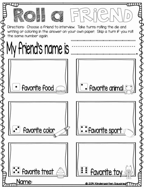 Friends Worksheets For Preschoolers Friendship Activities Social