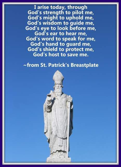In The Words Of Saint Patrick Irish American Mom Irish Prayers
