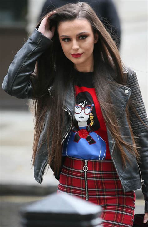 X Factor Cher Lloyd Looks The Spitting Image Of Cheryl As She Steps