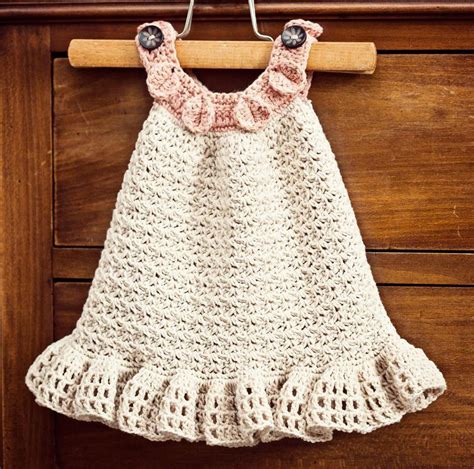 15 Adorable Crochet Baby Dress Patterns