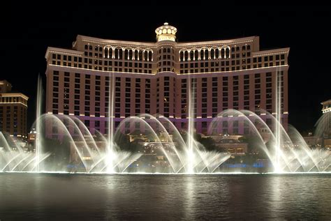 Bellagio Fountains Las Vegas Nevada Tourist Destinations