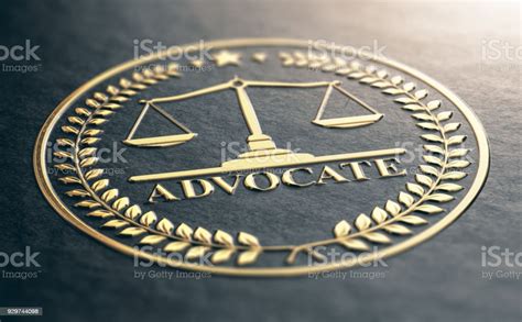 Golden Advocate Symbol Stock Photo Download Image Now Istock