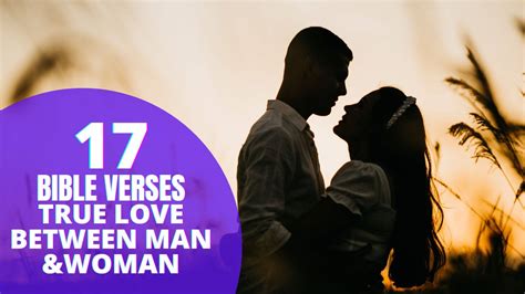 17 Bible Verses True Love Between Man Woman