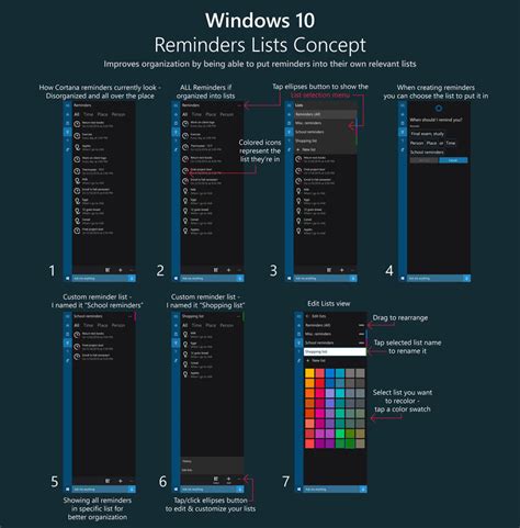 Concept Cortana Reminders Lists By Dakirby309 On Deviantart