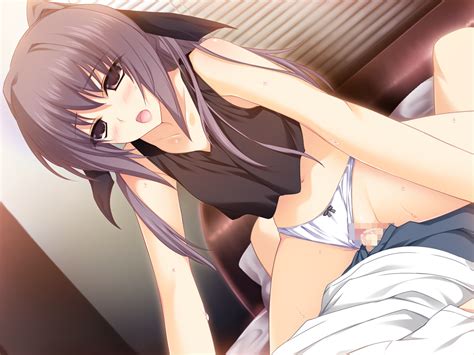 Rule 34 Bed Censored Game Cg Iizuki Tasuku Long Hair Lovely X Cation Open Mouth Panties