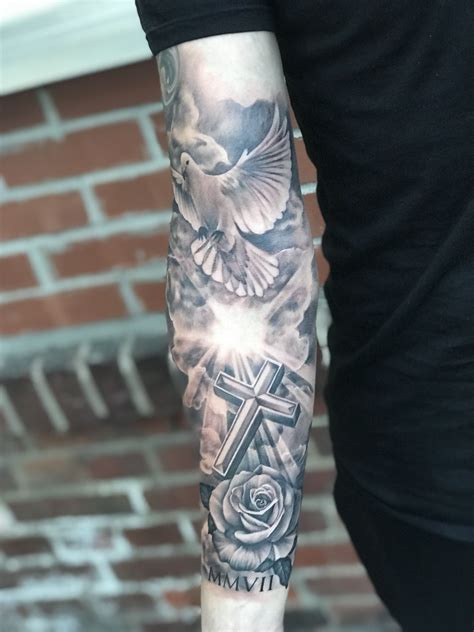 Religious Half Sleeve Tattoos Forearm A Symbol Of Faith And Devotion