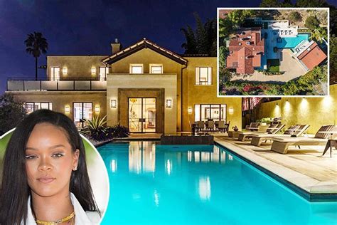 Rihanna Puts Incredible £58m Hollywood Home Up For Sale Six Months
