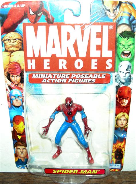 Spider Man Marvel Heroes Miniature Poseable Action Figure