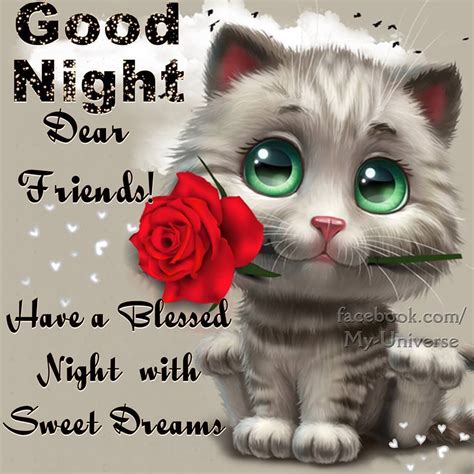 Goodnight Dear Friends Pictures Photos And Images For Facebook