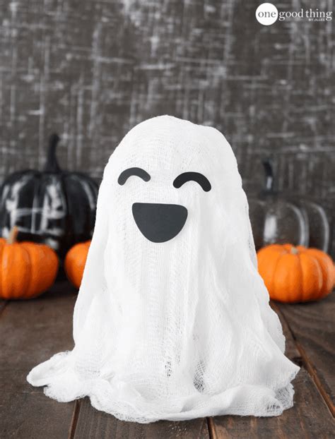 Spooky Floating Cheesecloth Ghost So Easy And Adorable You Simply Cant