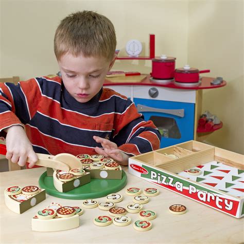 Melissa And Doug 63 Piece Pizza Party Play Set And Reviews Wayfairca