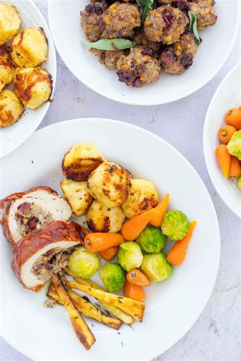 A ham (or turkey pastrami) slice and add cheese. Rolled Stuffed Turkey Breast - Easy Peasy Foodie