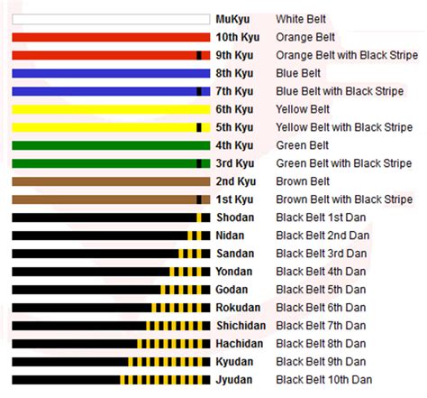 What Do The Karate Belt Colors Mean