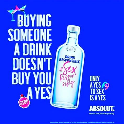 Pernod Ricard Exploiting The Link Between Alcohol And Sex For Absolut Vodka Drunkaware