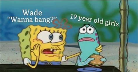 Guy Being A Creep On A Spongebob Facebook Page Gets Roasted By Memes