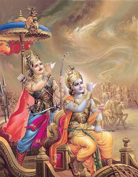 The Hidden Truths In The Bhagavad Gita Krishna Art Krishna Painting