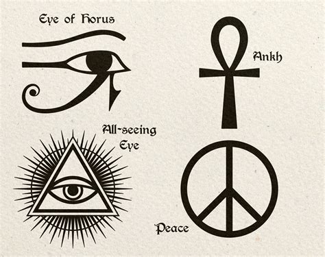 15 Religious Esoteric And Occult Symbols Vector Clip Art Etsy Occult