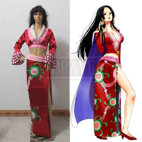 New One Piece Boa Hancock Cosplay Costume Sexy Clothes Custom Made Outfit Cosplay Costumes