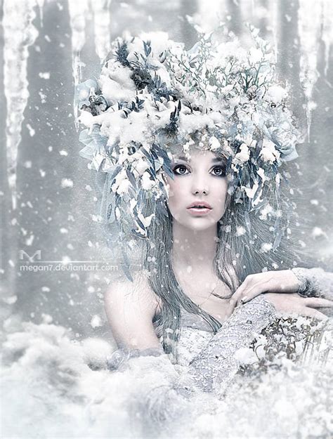 Winter Queen By Megan Arts On Deviantart