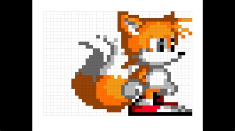 How To Create Tails In Pixel Art Sonicthehedgehog Sega Sonic Pixel Pixelart Tails Youtube
