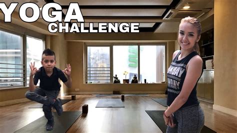 Yoga Challenge With My Sister Youtube