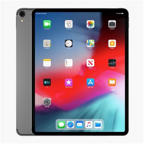 It initially ran ios, but was later switched to a derivation of the same equivalent that is optimized for the ipad, ipados. iPad Pro max 3D | CGTrader