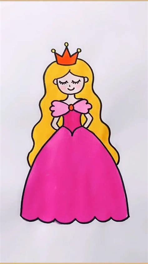 Learn To Draw Princess Using Easy And Fun Tutorials Video Easy
